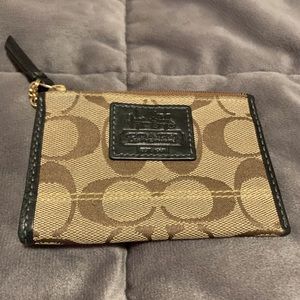 Coach change pouch